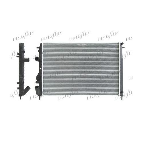 Kühler Motorkühlung Frigair 01093088 für Renault Für Fahrzeuge Mit Klimaanlage