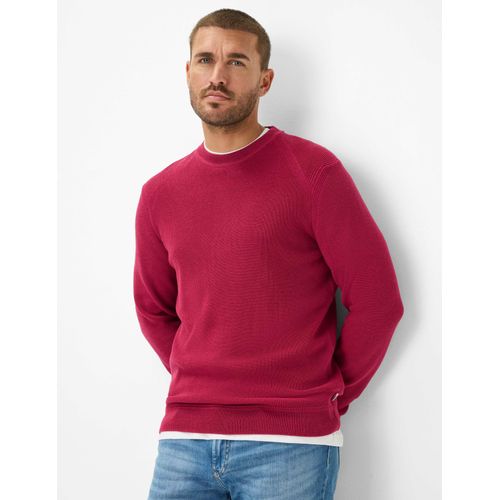 Brax Herren Strickpullover Style ROY vitamins, hellrot, Gr. 6XL