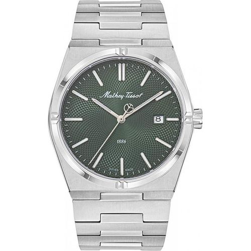 Herrenuhr MATHEY-TISSOT H118AV in klassischem Grün.