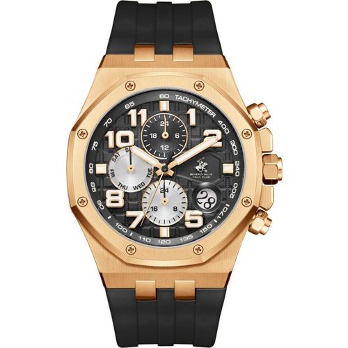 Herrenuhr BEVERLY HILLS BP3783X.451 in Schwarz, Mode.