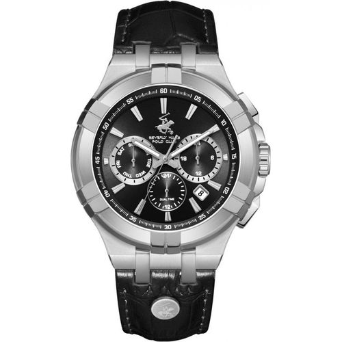 Herrenuhr BEVERLY HILLS BP3803X.351 in Schwarz, modisch.