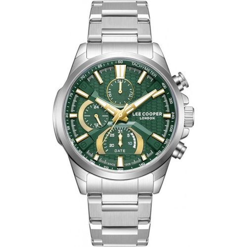 Herrenuhr LEE COOPER LC08166.370 in grüner Mode.