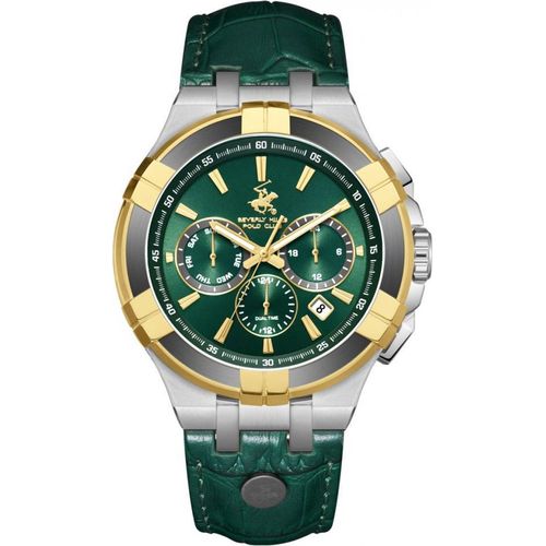 Herrenuhr BEVERLY HILLS BP3803X.277 in Grün Fashion.