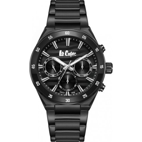 Herrenuhr LEE COOPER LC08175.650 in Schwarz, modisch.