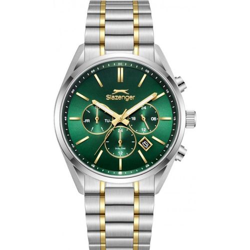Herrenuhr SLAZENGER SL.9.2493.2.02 in grüner Mode