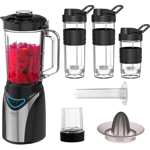 CAMRY-CR4086 Standmixer 500W, Becher 1.2L, BPA frei, Smoothie Maker, Pulse-Crush und Ice-Crush Funktion, Trinkflasche Tritan-Kunststoff Flaschen 3