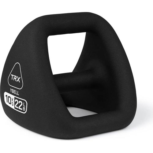 TRX YBell Neo Series 3-in-1 Kugelhantel, Kurzhantel und Liegestützstange, Trainingsgeräte, handelsübliche Neoprenbeschichtete Oberfläche,