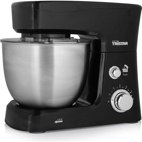 Tristar MX-4830 Küchenmaschine – 3,5 l Fassungsvermögen, 3 Zubehörteile, Schwarz