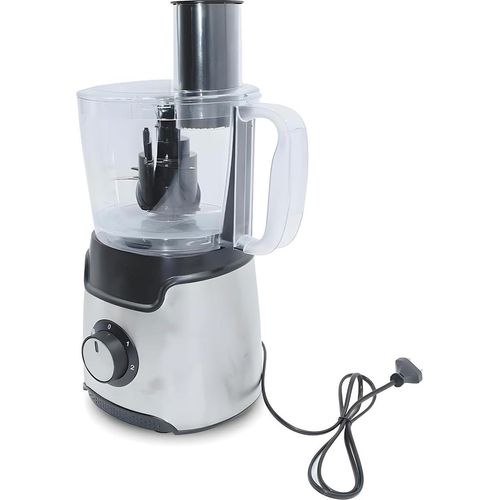 Wintem Multifunktionale Küchenmaschine mit Behälter 1,25 l 750 W – 7 praktische Funktionen wie Hacken, Zerkleinern, Reiben, Kneten und Schneiden 2