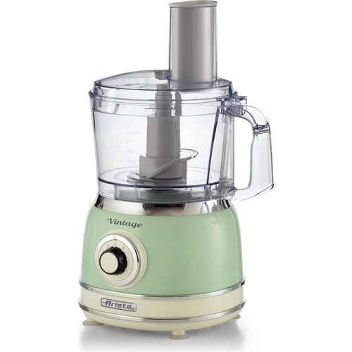 Ariete 1781 Küchenmaschine Vintage, 1000 W, Fassungsvermögen 2,1 l, für die Zubereitung von Teig, Grün