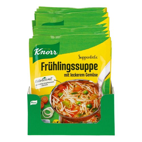 Knorr Suppenliebe Frühlingssuppe ergibt 0,75 Liter, 14er Pack