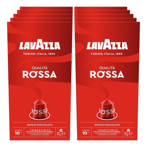 Nespresso Caps Lavazza Rossa Kapseln 57g, 10er Pack