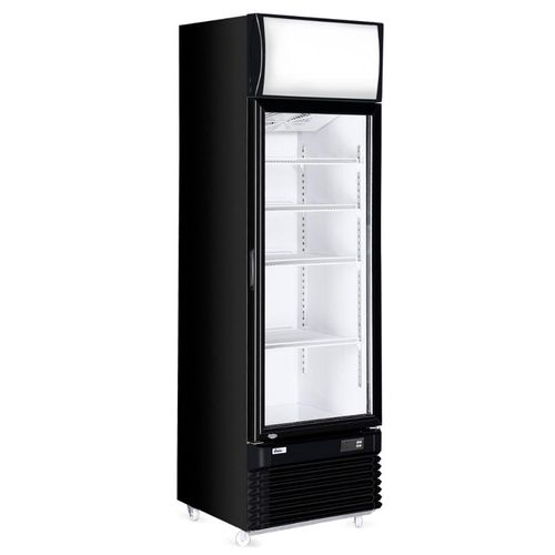 HENDI Kühlschrank mit einer Glastüre 360 l