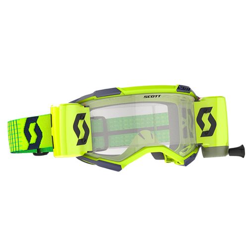 Scott Fury WFS blau/gelbe Motocross Brille