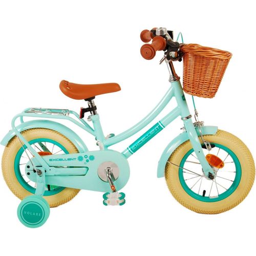Volare Excellent Kinderfahrrad - Mädchen - 12 Zoll - Grün