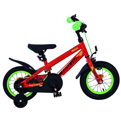 Volare Rocky Kinderfahrrad - Jungen - 12 Zoll - Rot