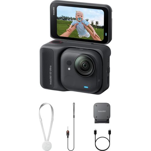 Insta360 GO Ultra Standard Bundle (Midnight Black) Action Kamera