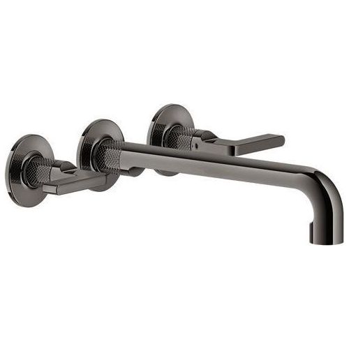 Gessi Inciso- Farbset für 2-Griff-Waschtisch-Armatur mit Hebel-Griffen mit Auslauf 235-255 mm, ohne Ablaufgarnitur, 58092706