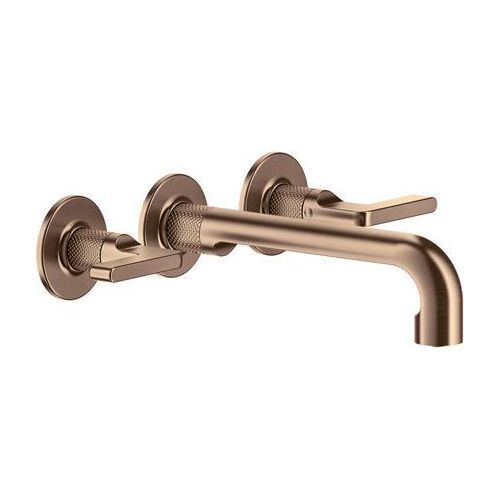 Gessi Inciso- Farbset für 2-Griff-Waschtisch-Armatur, mit Hebel-Griffen mit Auslauf 190-210 mm, ohne Ablaufgarnitur, 58090708
