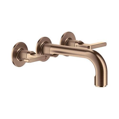 Gessi Inciso- Farbset für 2-Griff-Wannen-Armatur mit Hebel-Griffen mit Auslauf 170 mm, ohne Umsteller, 58094708