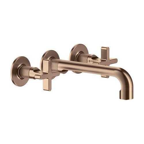 Gessi Inciso+ Farbset für 2-Griff-Waschtisch-Armatur, mit Auslauf 190-210 mm, ohne Ablaufgarnitur, 58190708