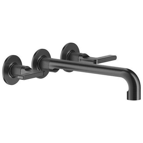 Gessi Inciso- Farbset für 2-Griff-Waschtisch-Armatur mit Hebel-Griffen mit Auslauf 235-255 mm, ohne Ablaufgarnitur, 58092707
