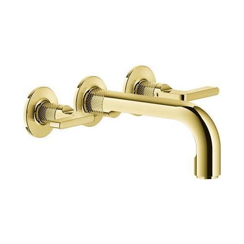 Gessi Inciso- Farbset für 2-Griff-Wannen-Armatur mit Hebel-Griffen mit Auslauf 170 mm, ohne Umsteller, 58094246