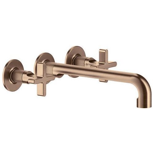 Gessi Inciso+ Farbset für 2-Griff-Waschtisch-Armatur, mit Auslauf 235-255 mm, ohne Ablaufgarnitur, 58192708