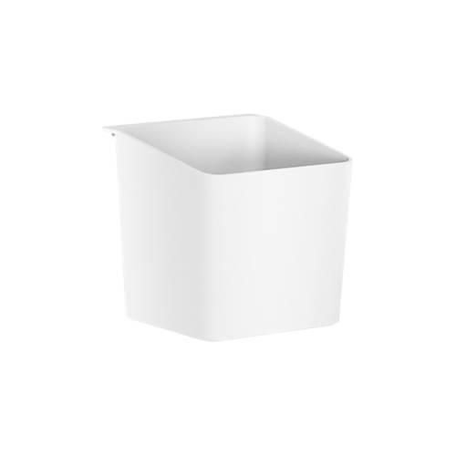 tesa® Küchen-Kräutertopf, weiß, selbstklebend, inklusive Adapter & Klebeapplikator, L 13,5 x B 14,5 x H 13,5 cm