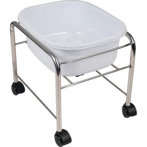 Fußwanne 5l Fusspflegewanne auf Rädern Pediküre Wanne Pediküreschale Fußbad