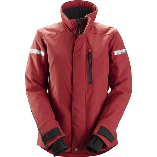 Snickers Damen AllroundWork 37.5® isolierte Arbeitsjacke Chili-Schwarz-S