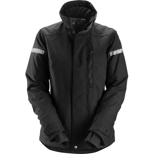 Snickers Damen AllroundWork 37.5® isolierte Arbeitsjacke Schwarz-XL