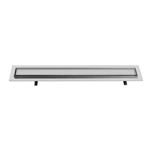 FLOW 87 Duschrinne mit befliesbarem Rost 870x150mm