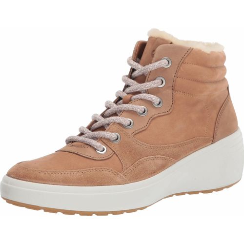 ECCO Damen Soft 7 Wedge Tred Winter Boot Stiefelette, Kaschmir/Kaschmir/Whiskey Wildleder, 41.5/42 EU-