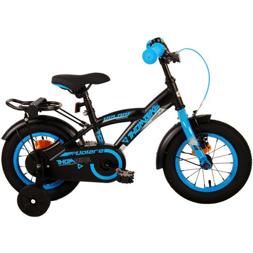 Volare Thombike Kinderfahrrad – Jungen – 12 Zoll – Schwarz Blau
