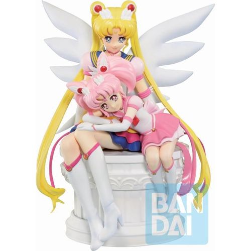 BANPRESTO 63606 - Ichibansho Figure Eternal Sailor Moon & Eternal Sailor Chibi Moon (Eternal Sailor Guardians)