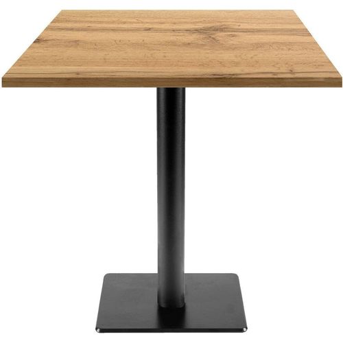 Tisch 70 x 70 cm – Modell Milan T aus gepanzerter Eiche