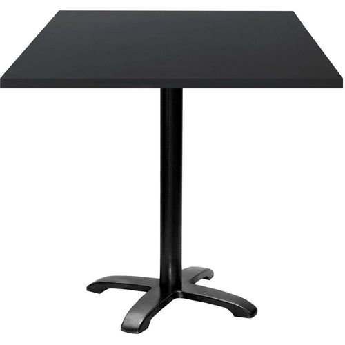 Tisch 70 x 70 cm – schwarzes Bazila-Modell