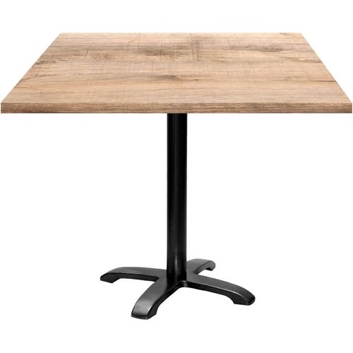 Tisch 90 x 90 cm – Modell Bazila mit natürlichem Tannin