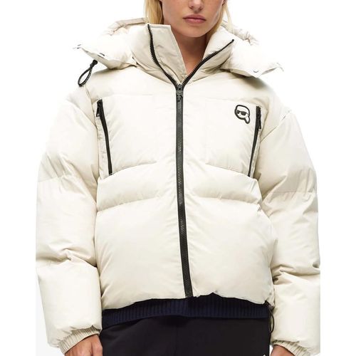 KARL LAGERFELD JEANS IKON PUFFER JACKET Weiß