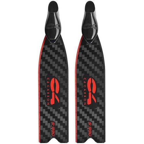 C4 S-990 Firestone 30 Speerfischen Flossen Schwarz EU 42-43 Schwarz EU 42-43