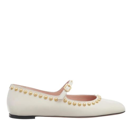Bally Ballerinas - Belkys-Round Stu - Gr. 38 (EU) - in Weiß - für Damen