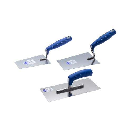 Jung Henkelmann Kellen-Set mit Softgriff (Putzkelle, Glättekelle) 20000301