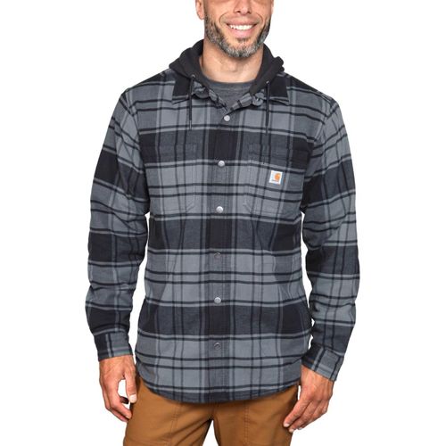 Carhartt Arbeitsjacke flannel fleece Grau M