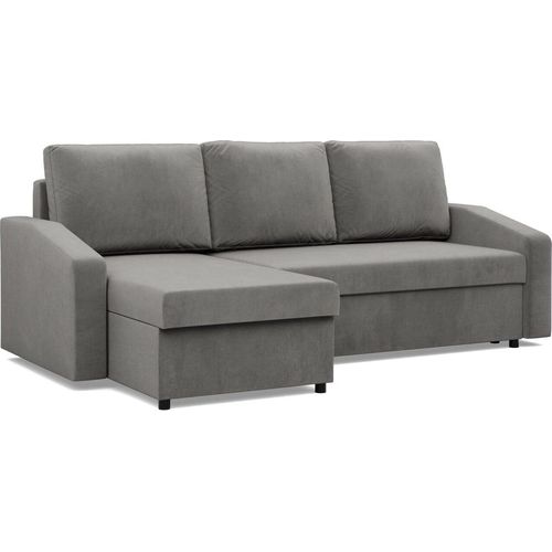 Ecksofa mit Schlaffunktion NEO, Hellgrau