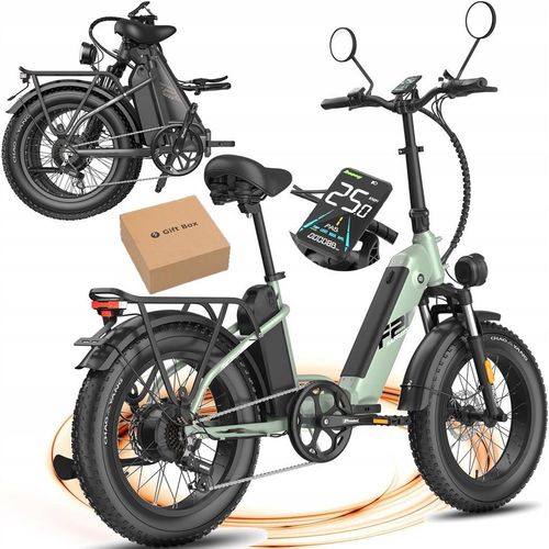 FF20 Polar Klappbares E-Bike 20 Zoll Fatbike 45km/h S-Pedelec 150km Reichweite Zulassungsfähig