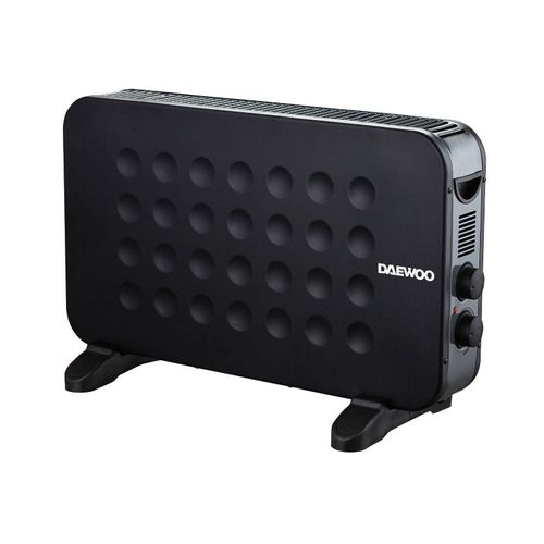 Daewoo DHS-3317C Konvektor 2000W, 3 Heizstufen, Thermostat, Überhitzungsschutz, mobiler Heizkörper mit Tragegriff, konvektorheizung, Heizung, Radiator