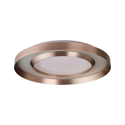 LED-Deckenlampe Onix, Ø 60 cm, roségold, Metall