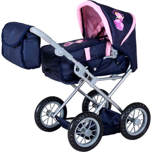 Knorrtoys® Kombi-Puppenwagen »Ruby - princess blue«, mit Wickeltasche