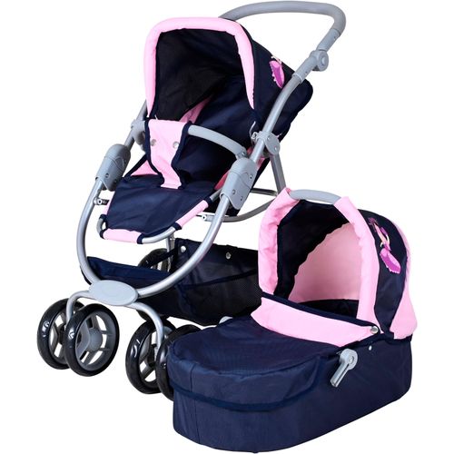 Knorrtoys® Kombi-Puppenwagen »Coco - princess blue«
